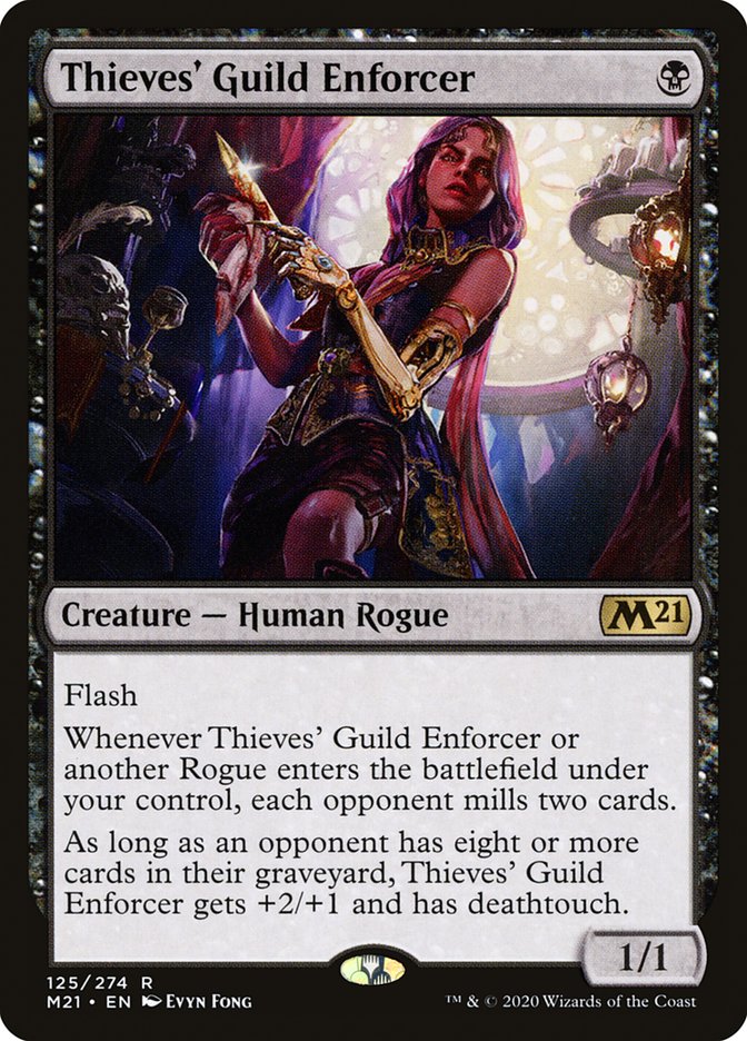Thieves' Guild Enforcer [Core Set 2021] | Card Merchant Takapuna