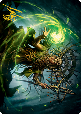 Katilda, Dawnhart Prime Art Card (Gold-Stamped Signature) [Innistrad: Midnight Hunt Art Series] | Card Merchant Takapuna
