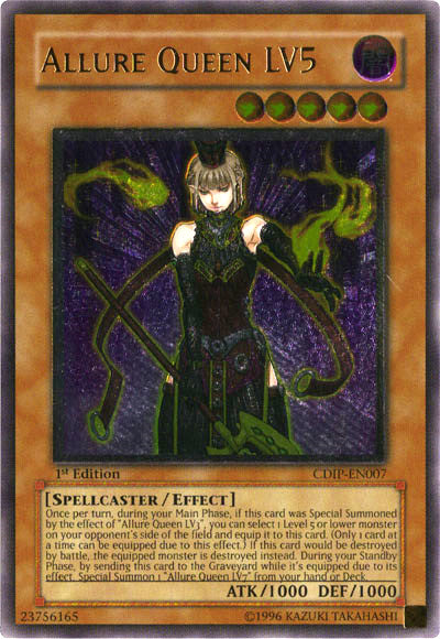 Allure Queen LV5 [CDIP-EN007] Ultimate Rare | Card Merchant Takapuna