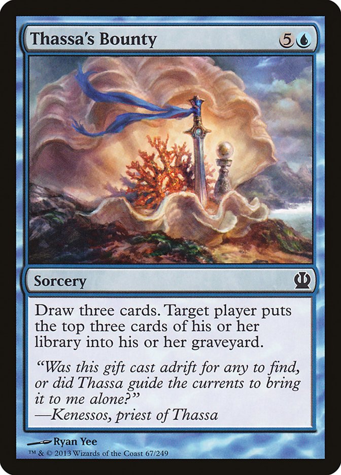 Thassa's Bounty [Theros] | Card Merchant Takapuna