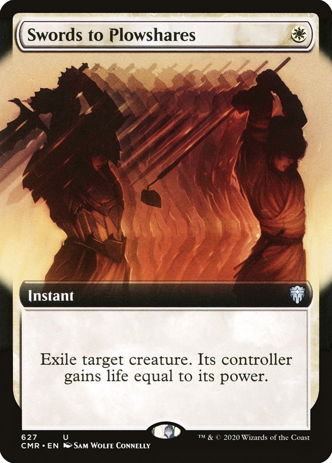 Swords to Plowshares (Extended Art) [Commander Legends] | Card Merchant Takapuna