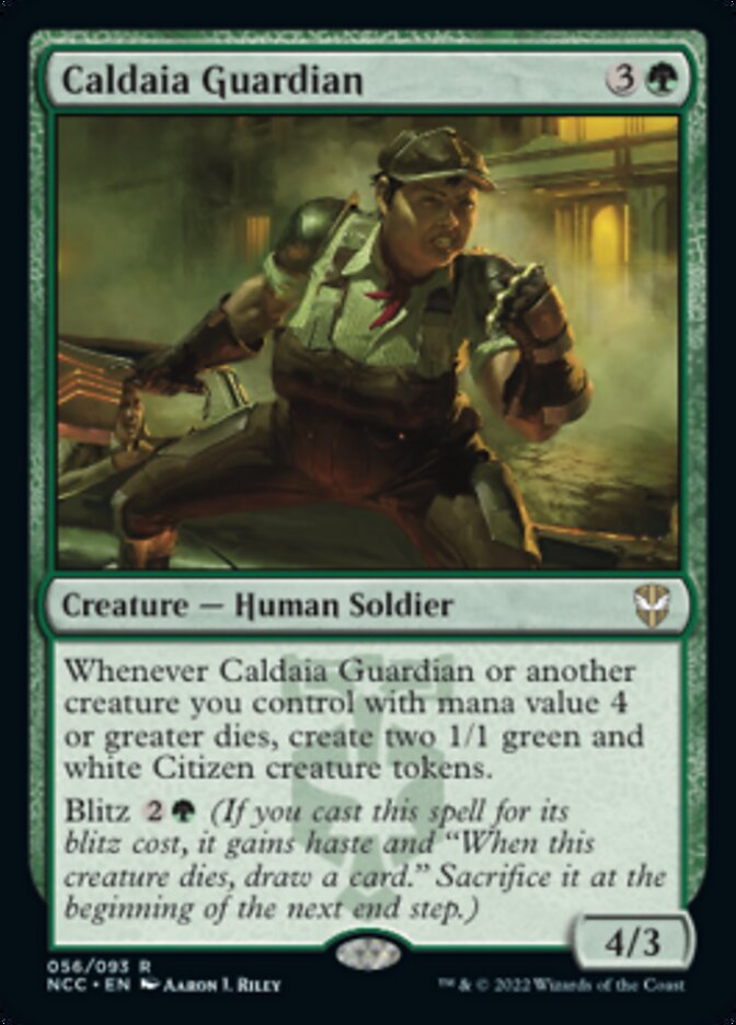 Caldaia Guardian [Streets of New Capenna Commander] | Card Merchant Takapuna