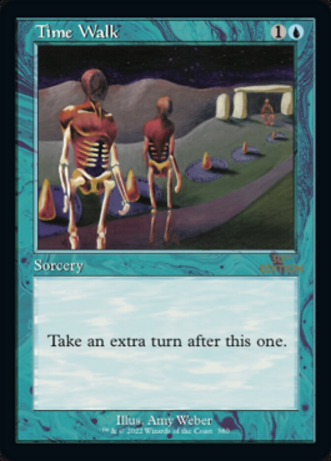 Time Walk (Retro) [30th Anniversary Edition] | Card Merchant Takapuna