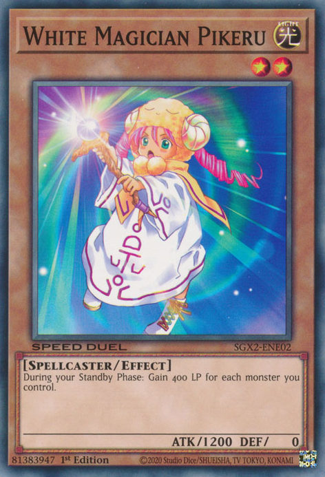 White Magician Pikeru [SGX2-ENE02] Common | Card Merchant Takapuna