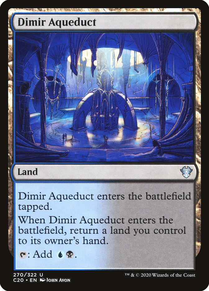 Dimir Aqueduct [Commander 2020] | Card Merchant Takapuna