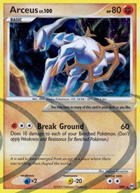 Arceus (AR8) [Platinum: Arceus] | Card Merchant Takapuna