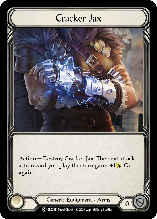 Cracker Jax [U-ELE235] (Tales of Aria Unlimited)  Unlimited Rainbow Foil | Card Merchant Takapuna