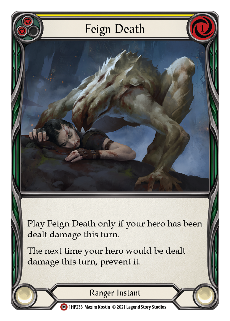 Feign Death [1HP233] (History Pack 1) | Card Merchant Takapuna