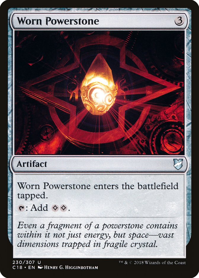 Worn Powerstone [Commander 2018] | Card Merchant Takapuna