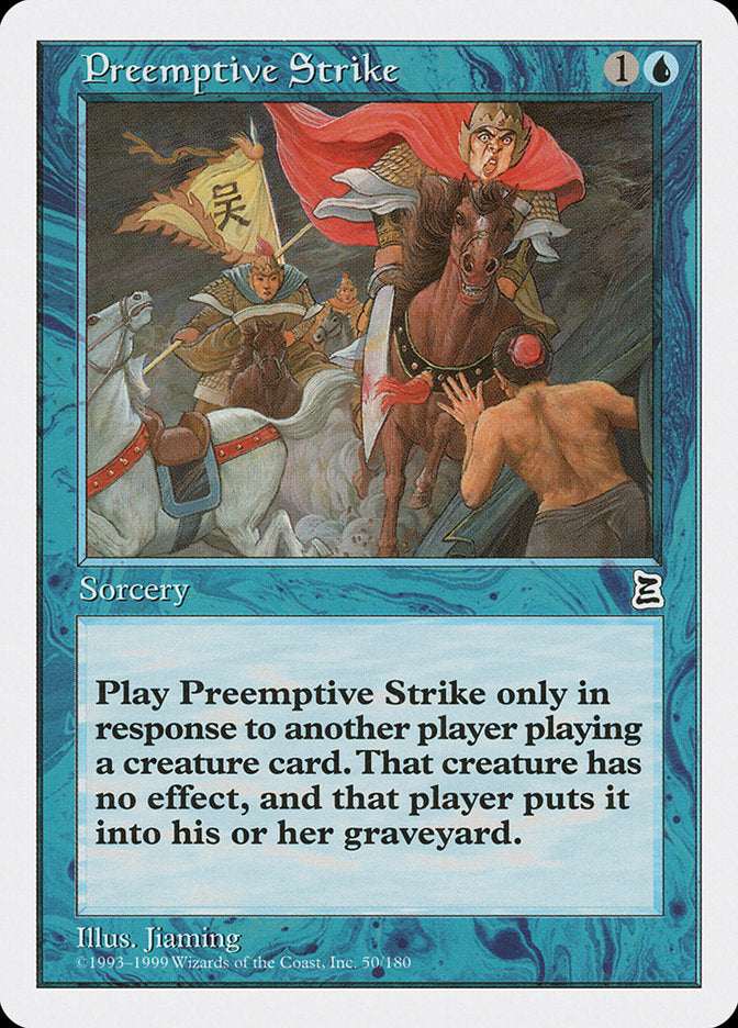 Preemptive Strike [Portal Three Kingdoms] | Card Merchant Takapuna