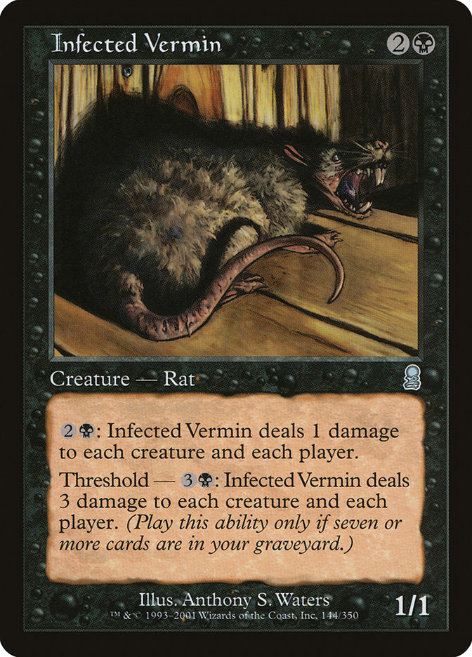 Infected Vermin [Odyssey] | Card Merchant Takapuna