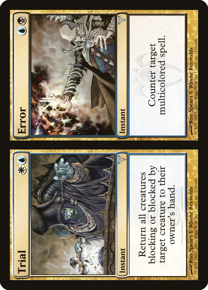 Trial // Error [Dissension] | Card Merchant Takapuna