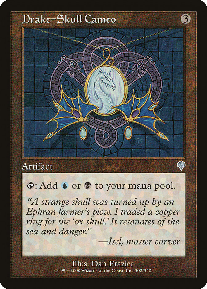 Drake-Skull Cameo [Invasion] | Card Merchant Takapuna