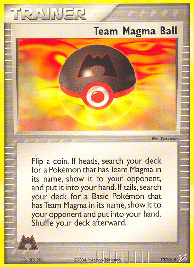 Team Magma Ball (80/95) [EX: Team Magma vs Team Aqua] | Card Merchant Takapuna