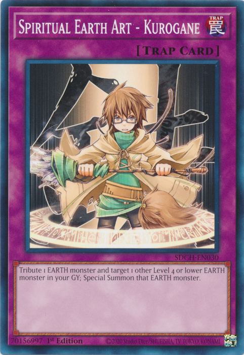 Spiritual Earth Art - Kurogane [SDCH-EN030] Common | Card Merchant Takapuna