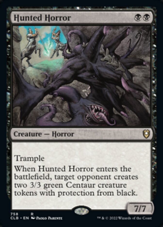 Hunted Horror [Commander Legends: Battle for Baldur's Gate] | Card Merchant Takapuna