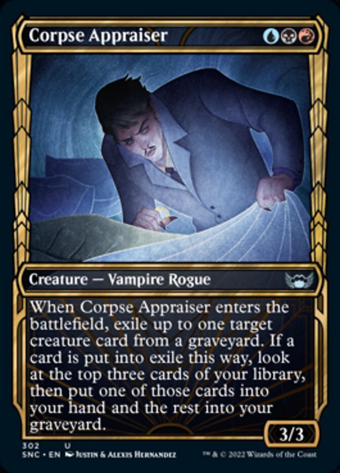 Corpse Appraiser (Showcase Golden Age) [Streets of New Capenna] | Card Merchant Takapuna