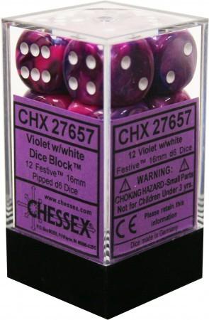 Chessex 12-Die Set - Festive | Card Merchant Takapuna