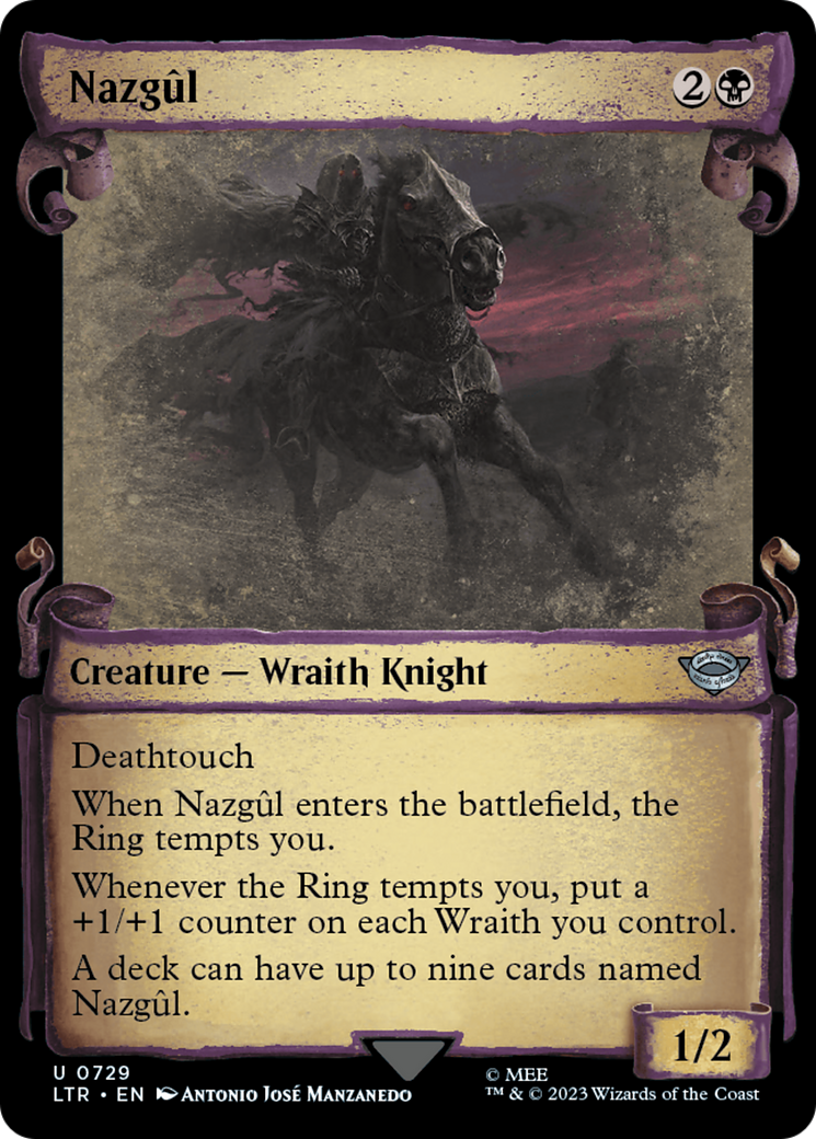 Nazgul (0729) [The Lord of the Rings: Tales of Middle-Earth Showcase Scrolls] | Card Merchant Takapuna