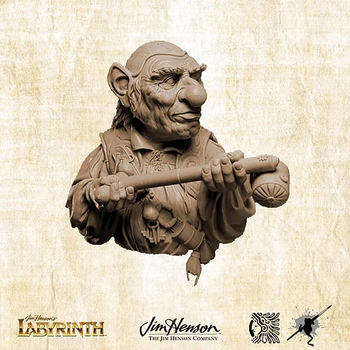 Labyrinth - Hoggle 1/10 Scale Bust Model Unpainted