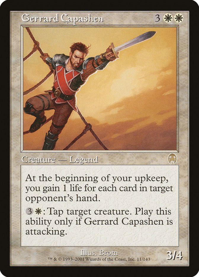 Gerrard Capashen [Apocalypse] | Card Merchant Takapuna