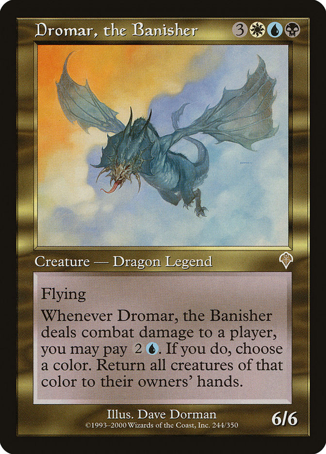 Dromar, the Banisher [Invasion] | Card Merchant Takapuna