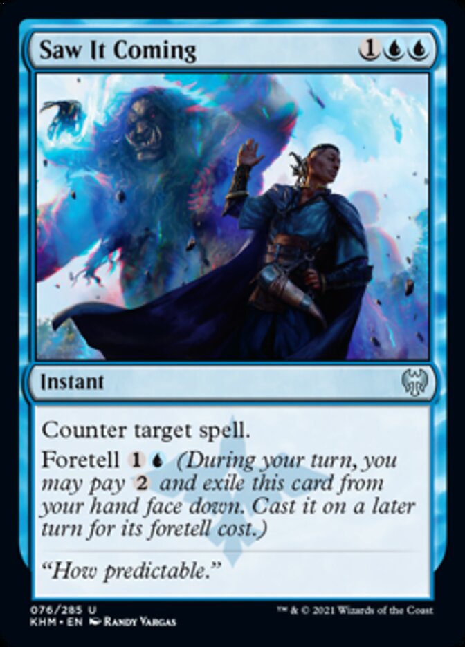 Saw It Coming [Kaldheim] | Card Merchant Takapuna