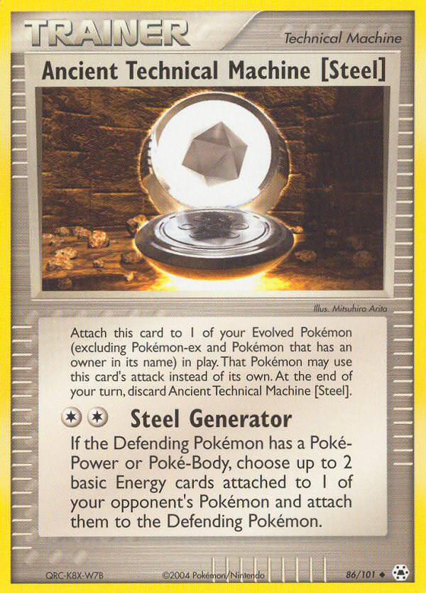 Ancient Technical Machine [Steel] (86/101) [EX: Hidden Legends] | Card Merchant Takapuna