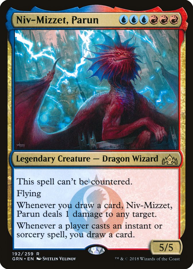 Niv-Mizzet, Parun [Guilds of Ravnica] | Card Merchant Takapuna