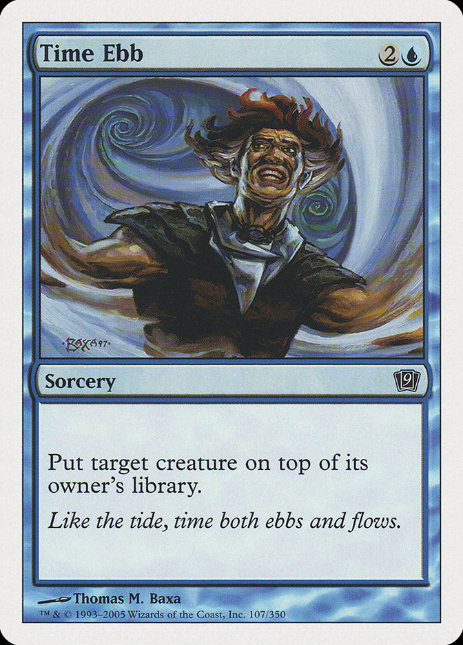 Time Ebb [Ninth Edition] | Card Merchant Takapuna