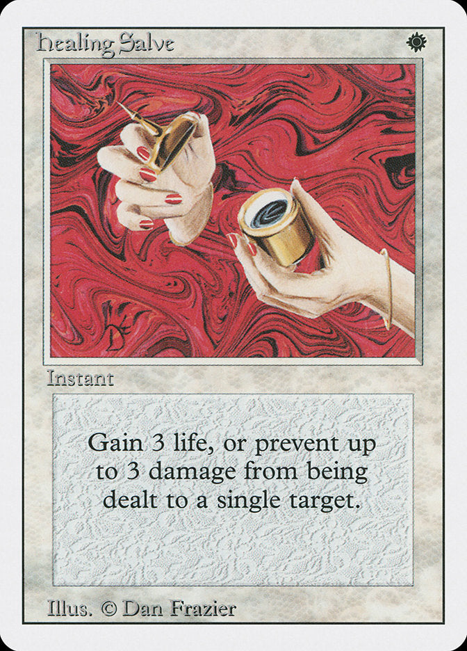 Healing Salve [Revised Edition] | Card Merchant Takapuna