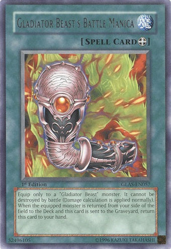 Gladiator Beast's Battle Gladius [GLAS-EN056] Common | Card Merchant Takapuna