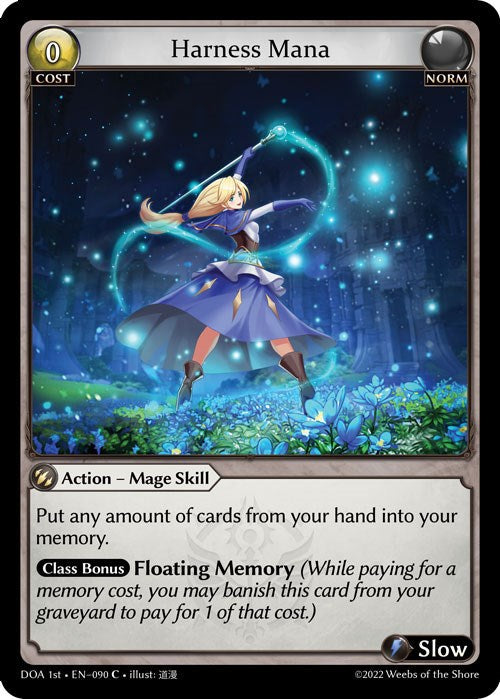Harness Mana (090) [Dawn of Ashes: 1st Edition] | Card Merchant Takapuna