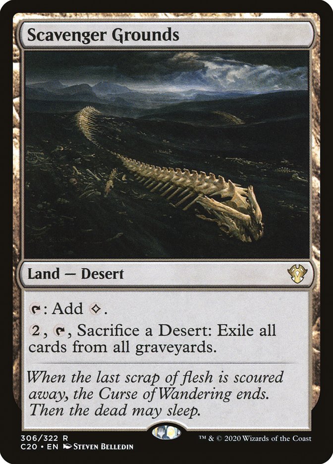 Scavenger Grounds [Commander 2020] | Card Merchant Takapuna