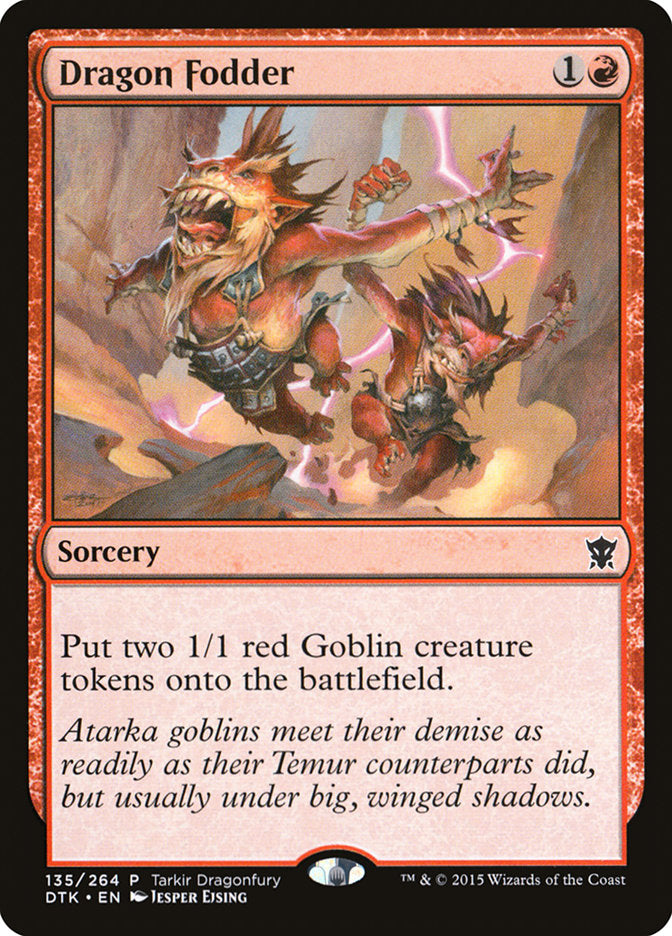 Dragon Fodder [Tarkir Dragonfury] | Card Merchant Takapuna