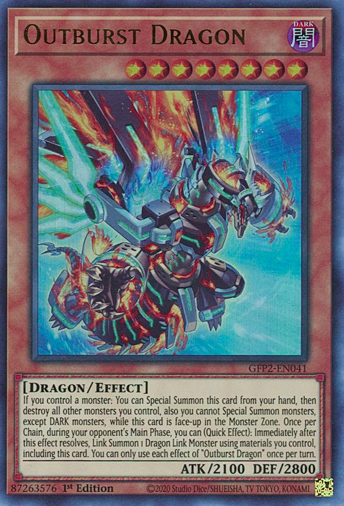Outburst Dragon [GFP2-EN041] Ultra Rare | Card Merchant Takapuna
