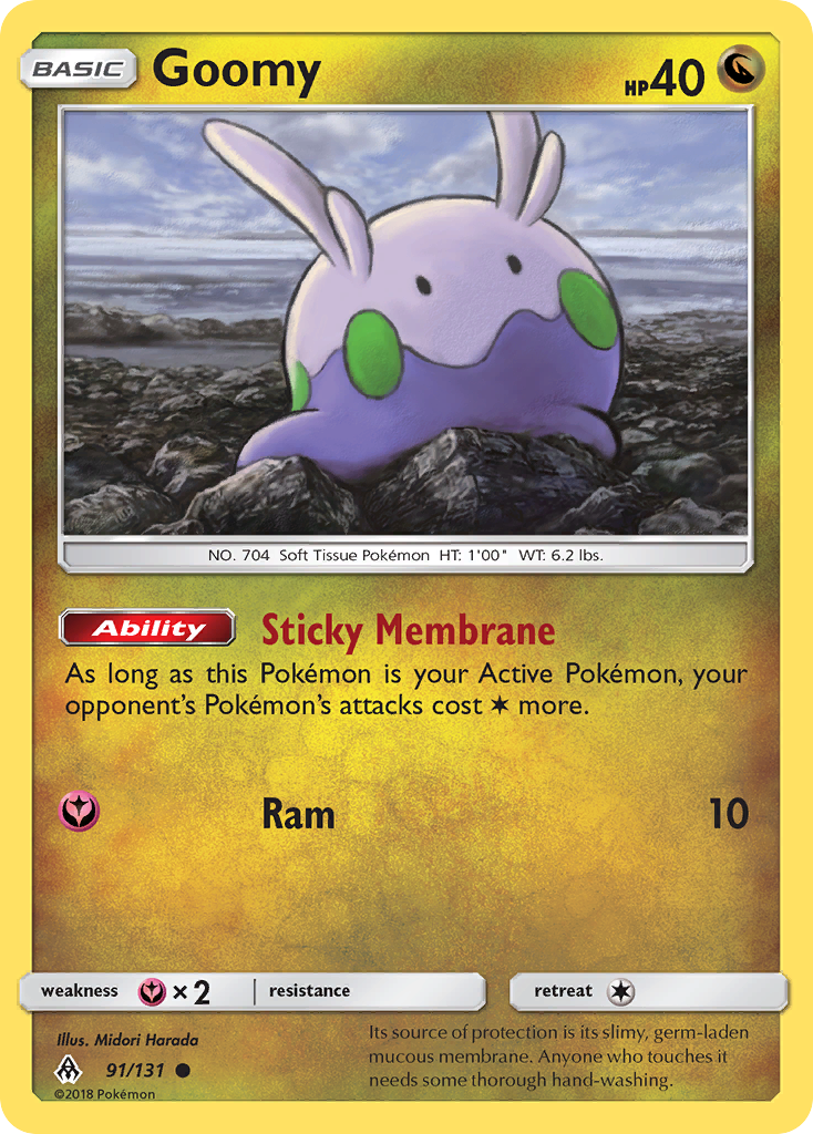 Goomy (91/131) [Sun & Moon: Forbidden Light] | Card Merchant Takapuna