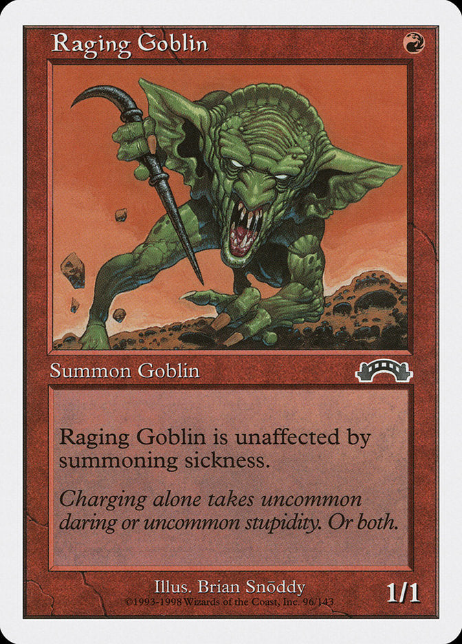 Raging Goblin [Anthologies] | Card Merchant Takapuna