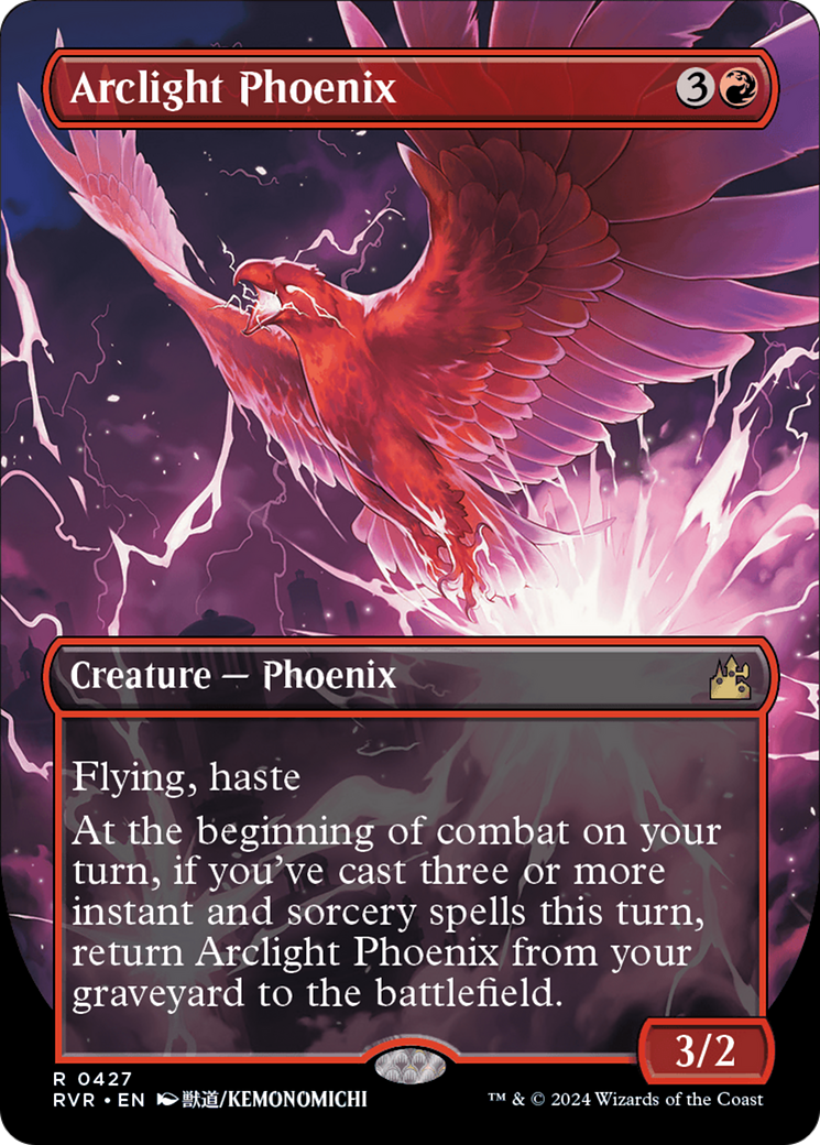 Arclight Phoenix (Anime Borderless) [Ravnica Remastered] | Card Merchant Takapuna