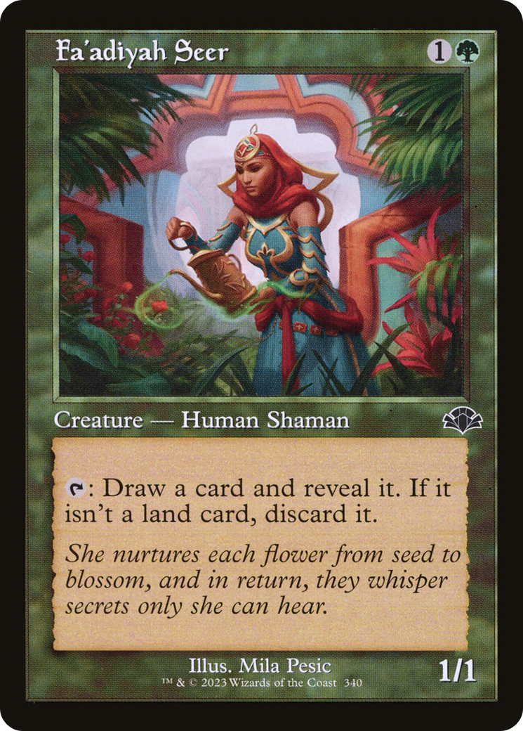 Fa'adiyah Seer (Retro) [Dominaria Remastered] | Card Merchant Takapuna