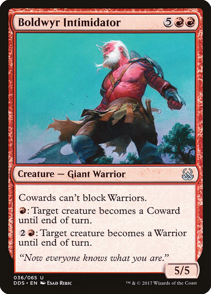 Boldwyr Intimidator [Duel Decks: Mind vs. Might] | Card Merchant Takapuna
