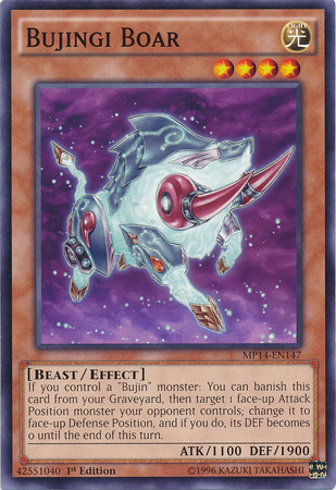 Bujingi Boar [MP14-EN147] Common | Card Merchant Takapuna