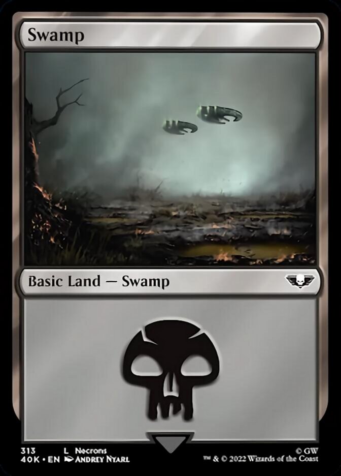 Swamp (313) [Warhammer 40,000] | Card Merchant Takapuna