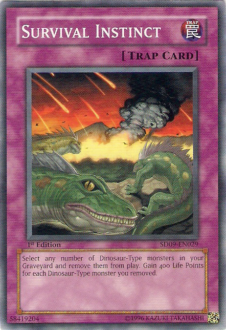 Survival Instinct [SD09-EN029] Common | Card Merchant Takapuna
