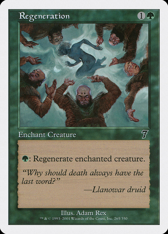 Regeneration [Seventh Edition] | Card Merchant Takapuna