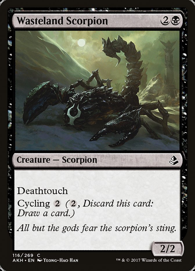 Wasteland Scorpion [Amonkhet] | Card Merchant Takapuna