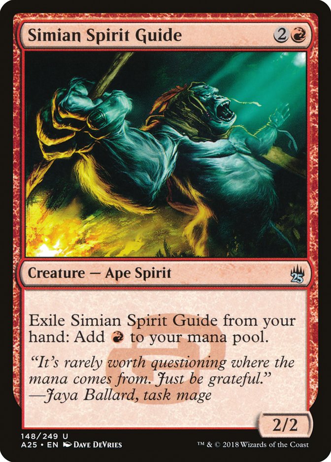 Simian Spirit Guide [Masters 25] | Card Merchant Takapuna