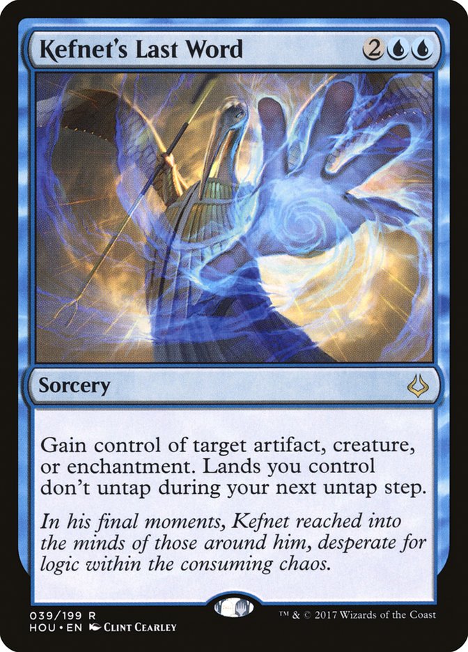 Kefnet's Last Word [Hour of Devastation] | Card Merchant Takapuna