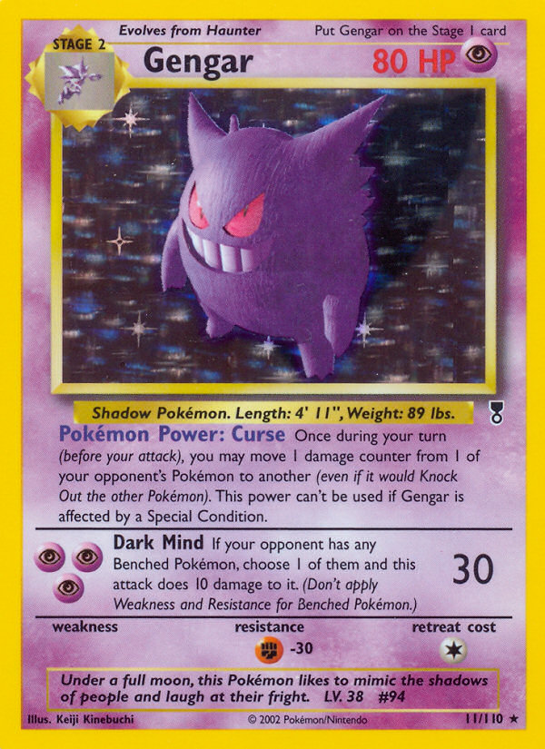 Gengar (11/110) [Legendary Collection] | Card Merchant Takapuna