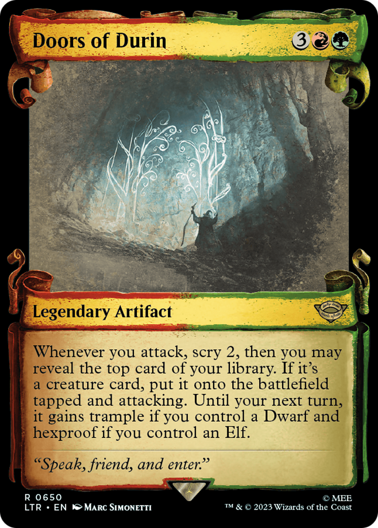 Doors of Durin [The Lord of the Rings: Tales of Middle-Earth Showcase Scrolls] | Card Merchant Takapuna